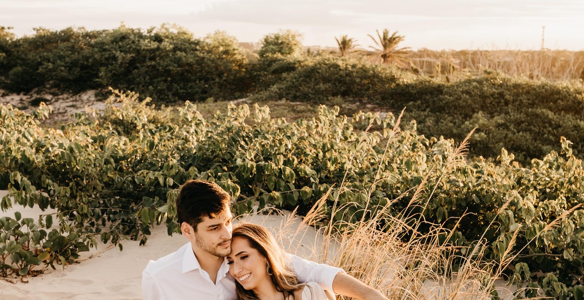 couple happy cuddle