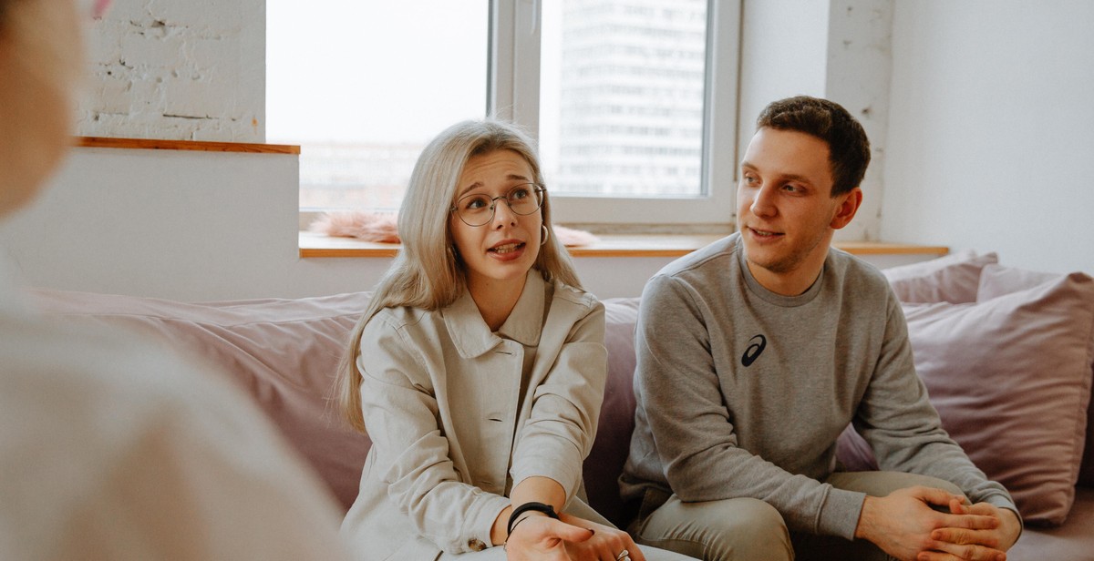 couple in therapy