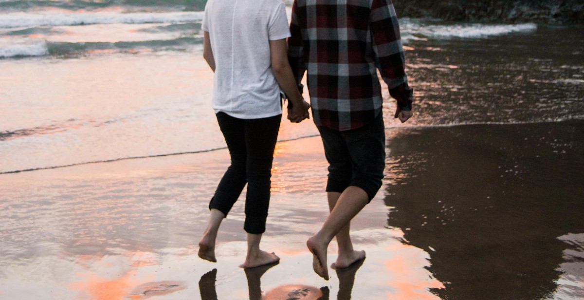 couple walking